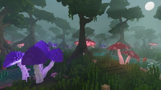 My Voxel Games New Biome The Mushroom Swamp [upl. by Elitnahc]