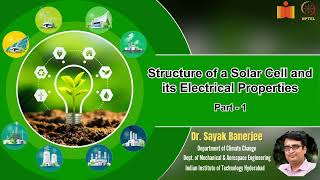 Structure of a Solar Cell and its Electrical Properties  Part 1 Sustainable Energy Technology [upl. by Arsuy]