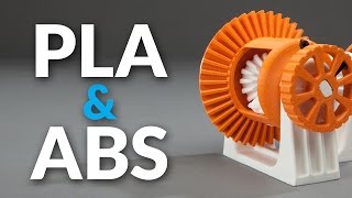 PLA vs ABS  Whats the Difference for 3D Printing [upl. by Vere837]