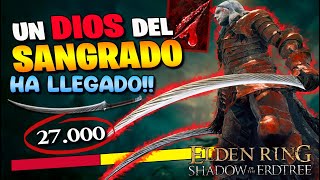 La MEJOR BUILD DE SANGRADO Y DESTREZA que DESTROZA ELDEN RING DLC  Shadow OF The Erdtree Guía [upl. by Lednahs]