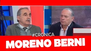 Guillermo Moreno con Sergio Berni en Crónica 2724 [upl. by Annazus681]