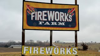 Iowa Fireworks Farm  Store Tour  121623  with Prices  Part 6 [upl. by Durr]