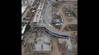 Estadio San Carlos de Apoquindo vista Aérea obra gruesa ⚽️🇨🇱👏 [upl. by Blase]