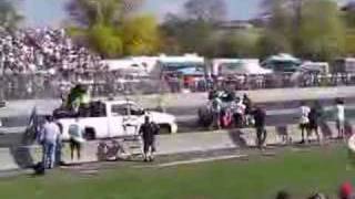 Chevette Flip  Byron Dragway 2007 Wheelstand Competition [upl. by Mayfield]