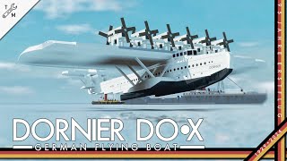 DORNIER DO X  German Flying Boat  Roblox Plane Crazy Showcase [upl. by Aime]