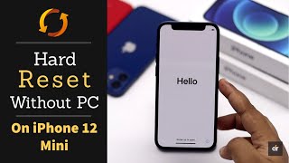 Hard Reset iPhone 12 Mini without PC How To [upl. by Dimond]