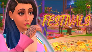 Who did festivals better The Sims 3 or The Sims 4  Let’s talk about festivals [upl. by Enelcaj]