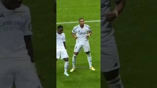 Mbappé celebration 🥵 edit realmadrid mbappe vinijr bellingham [upl. by Alarick907]