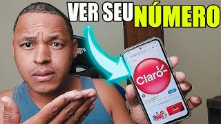 Como Saber o Meu Numero Da Claro  Adeus Mistério Descubra Seu Número da Claro em 1 2 3 [upl. by Ttenyl]