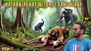 Katarniaghat Wildlife Sanctuary Jungle Safari in Tiger reserve Ep7 junglesafari [upl. by Akitahs]