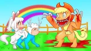 AKU amp AKUDAP DI CULIK KUDA PONY YANG SANGAT SERAM MY LITTLE PONY [upl. by Deerc]