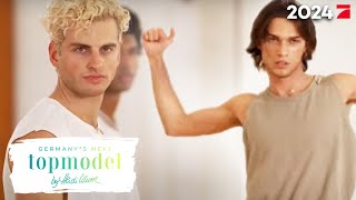 Vom Laufsteg auf die Bühne Die Models lernen neue DanceMoves  GNTM 2024 ProSieben [upl. by Leo]