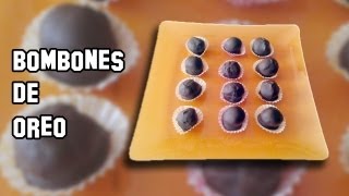 ✔ Cómo Hacer Bombones o Trufas de Oreo  Receta de Postre [upl. by Lauzon]