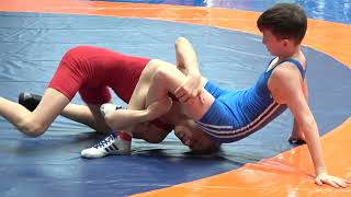 Wrestling  Ringen LM Sachsen 2024 Leipzig Jugend A U17 Freestyle 45 kg Sell Schüßler [upl. by Brownson959]