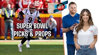 Lets Bet It Feb13th Super Bowl 56 Picks Props amp Predictions Live From LA [upl. by Zamir]