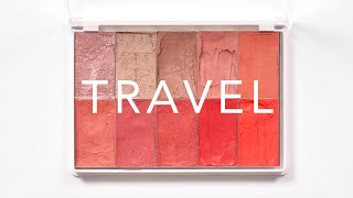 Making An Eye amp Lip Palette  Depotting Lipsticks and Cream Shadows for Travel [upl. by Notnirb]