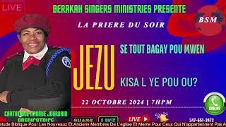 102224 LA PRIERE DU SOIR  JEZU SE TOUT BAGAY POU MWEN  SISTER NAOMIE JOURDAINSISTER MIREILLE [upl. by Jehiah]