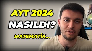 ZOR BİR AYT 2024 SONU DETAYLI AYT DEĞERLENDİRMESİ [upl. by Halsy]