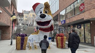 BielskoBiała 2024 Bolek i Lolek Reksio świątecznie przejazdem [upl. by Auqenes335]