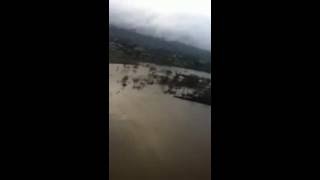 Westpac Rescue Helicopter aerial flood footage 08Jun2016 b [upl. by Eamanna]