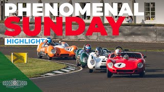 Sunday full highlights  2023 Goodwood Revival [upl. by Gerkman]