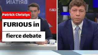 Patrick Christys FURIOUS in fierce debate after guest claims we have an intolerant society [upl. by Atinuahs]