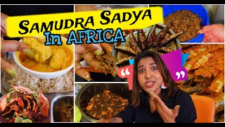 ഇനി ആഫ്രിക്കയിലും സമുദ്ര സദ്യ SEAFOOD LUNCH SOUTHAFRICA Malayalam Vlog [upl. by Dorcea]