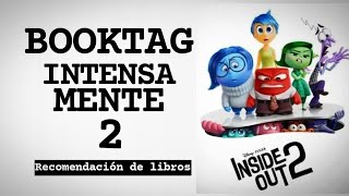 BOOKTAG Intensamente 2  Un libro x cada Emoción 😡🤪😄😱😰😩😒🥱 [upl. by Aseeram]