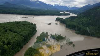 Skeena River flooding 2021 Old amp New Remo [upl. by Zetta]