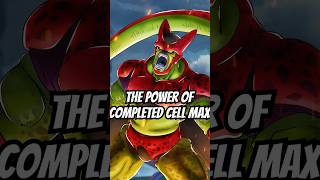 The POWER of a Completed Cell Max in Dragon Ball Super dbz dragonball goku [upl. by Ellenoj]