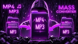 CONVERSOR MP4 TO MP3 para Canais dark [upl. by Anoblav]