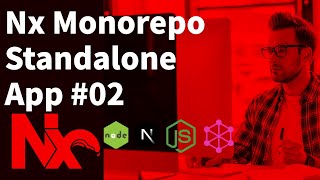 Nx Monorepo building a standalone React Angular Node App 02 [upl. by Aeet]