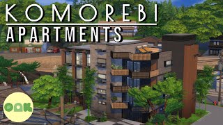 🌸 LUXURY JAPANESE APARTMENTS  Sims 4 Speed build [upl. by Eymaj]