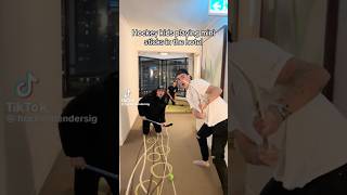 POV when hockey kids get caught playing knee hockey at a hotel 🤣 hockey hockeyshorts [upl. by Louise]