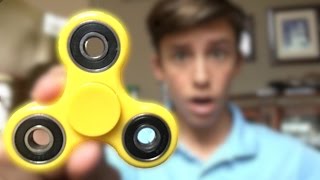 Top 8 Easy Fidget Spinner Tricks for Beginners Hand Spinners [upl. by Hedwig980]