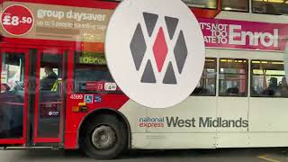 ALX400 4599 Bus Route 10 Brownhills west [upl. by Galen963]