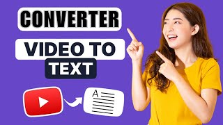 How To Transcribe A Youtube Video 2024  Youtube Video To Text Converter [upl. by Adiaros]