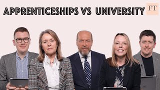 Apprenticeships vs university which is best  FT Schools [upl. by Weidar]