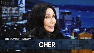 Cher Dishes on Her Christmas Album and Her Revealing Memoir Extended  The Tonight Show [upl. by Eugen]