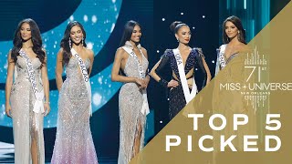 71st MISS UNIVERSE  Top 5 PICKED  Miss Universe [upl. by Rashidi]