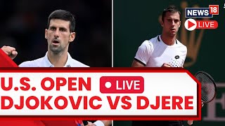 US Open 2023  US Open Tennis 2023 Live  Laslo Djere vs Novak Djokovic LIVE Updates  N18L [upl. by Jamaal]