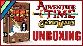 Adventure Time Card Wars Unboxing  Ice King VS Marceline Collectors Pack [upl. by Palgrave284]