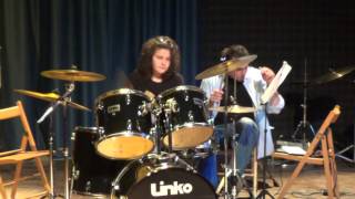 Jovanotti  Penso Positivo Drum Cover  Rebecca Rava 2014 [upl. by Aldo]