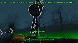 Fallout 4  Howto Setup Radio Tower At The Castle [upl. by Wehtta821]