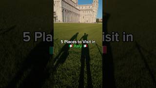 5 Places to Visit in Italy shorts italy travel vacation italia pantheon [upl. by Yma]