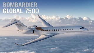 Tour the Bombardier Global 7500 Business Jet [upl. by Nosylla]