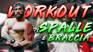 Allenamento completo di Spalle e Braccia [upl. by Akcirred]