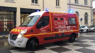 Lyon SOS Pompiers en colère compilation [upl. by Gracie]