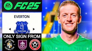 I Rebuilt Everton With Relegated Players ONLY in FC 25 [upl. by Alene]