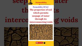 Permeability Of Soil geotechnicalengineering soil construction civilengineering permeability [upl. by Herc496]